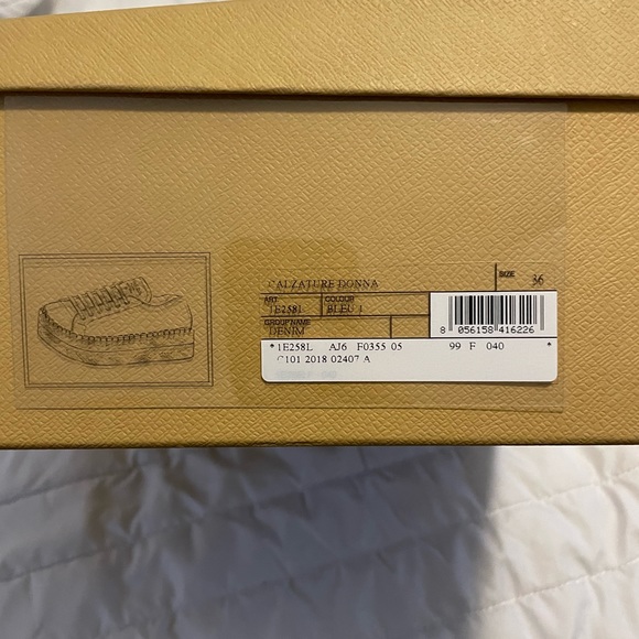 Prada sneaker canvas wedge - Picture 5 of 5